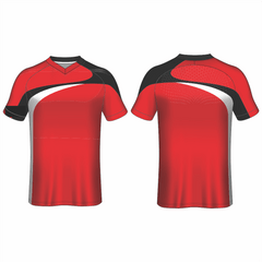 All Over Customized Soccer jersey round neck t shirt NP0000S572 - Next Print