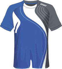 All Over Customized Soccer jersey round neck t-shirt NP0000S630 - Next Print