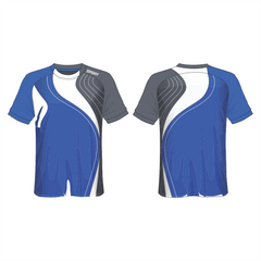 All Over Customized Soccer jersey round neck t-shirt NP0000S630 - Next Print