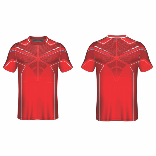 All Over Customized Soccer jersey sport round neck t-shirt NP0000S510 - Next Print