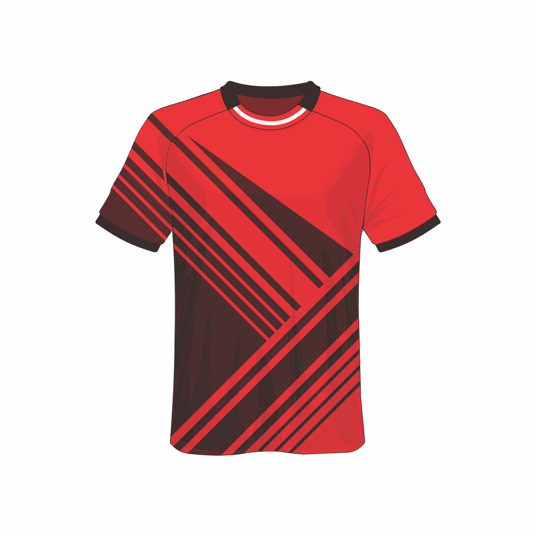 All Over Customized Soccer jersey sport t-shirt round neck NP0000S524 - Next Print