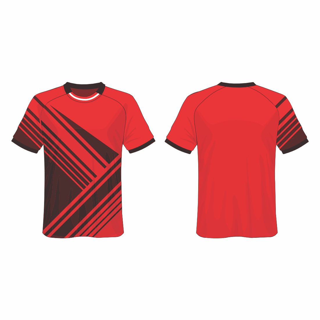 All Over Customized Soccer jersey sport t-shirt round neck NP0000S524 - Next Print