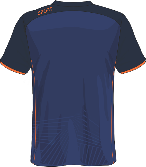 All Over Customized Soccer jersey sport t-shirt round neck NP0000S585 - Next Print