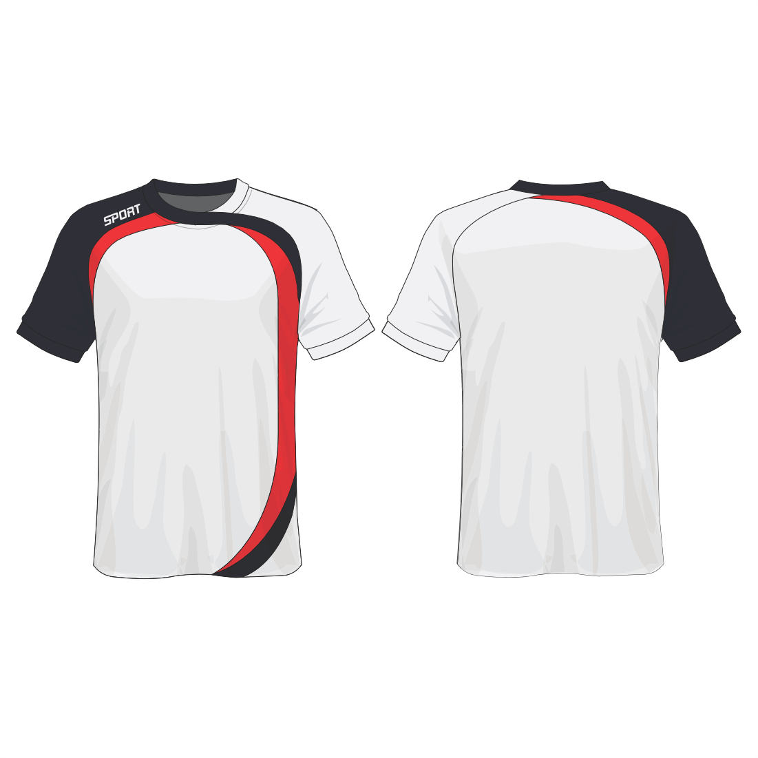 All Over Customized Soccer jersey sport t-shirt round neck NP0000S594 - Next Print