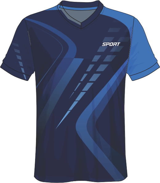 All Over Customized Soccer jersey sport t-shirt V Neck NP0000S584 - Next Print