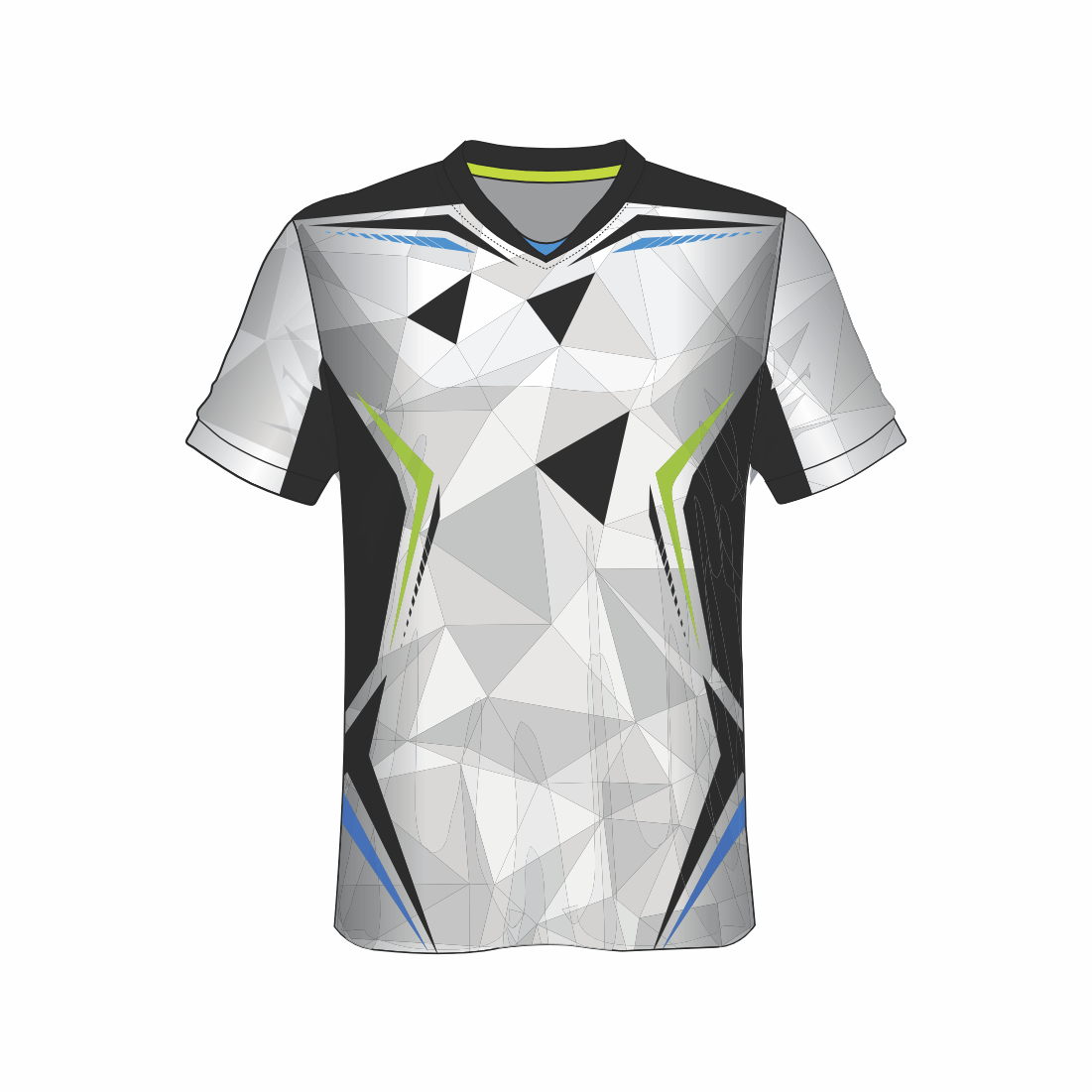 All Over Customized Soccer jersey sport V Neck t-shirt NP0000S507 - Next Print