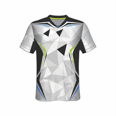 All Over Customized Soccer jersey sport V Neck t-shirt NP0000S507 - Next Print