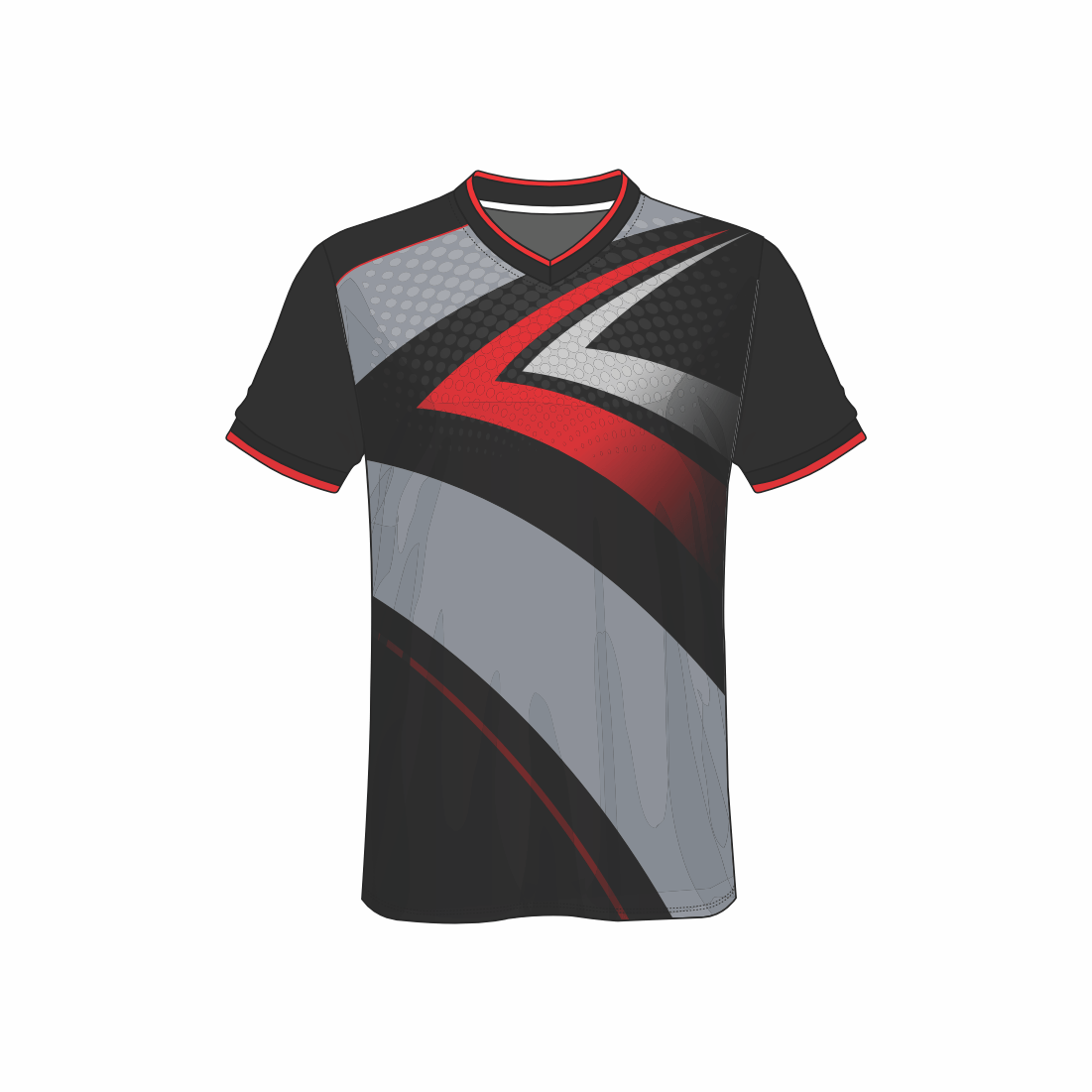 All Over Customized Soccer jersey V NECK NP0000S535 - Next Print