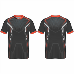 All Over Customized Soccer jersey V neck sport t-shirt NP0000S559 - Next Print