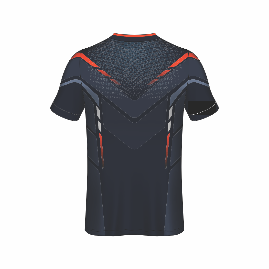 All Over Customized Soccer jersey V Neck t-shirt NP0000S554 - Next Print