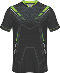 All Over Customized Soccer jersey V neck tshirt NP0000S573 - Next Print