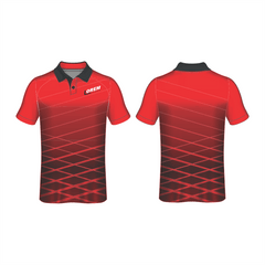 All Over Customized T-shirt polo collar half sleeves sport jersey NP0000S602 - Next Print