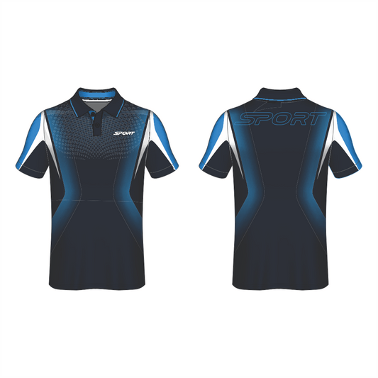 All Over Customized T-shirt polo collar half sleeves sport jersey NP0000S623 - Next Print