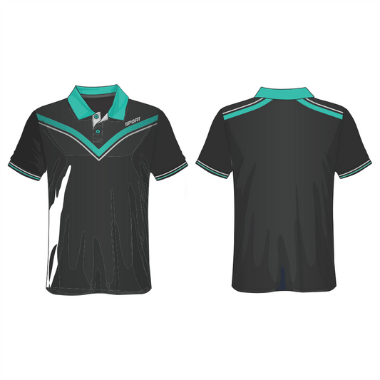 All Over Customized T-shirt polo collar half sleeves sport jersey NP0000S629 - Next Print