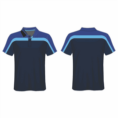 All Over Customized T-shirt Polo collar NP0000S519 - Next Print