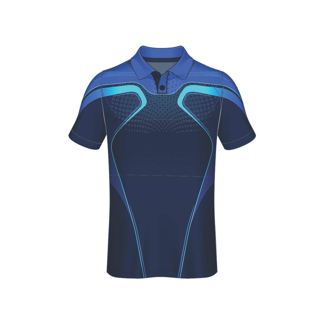 All Over Customized T-shirt polo collar sport jersey NP0000S532 - Next Print