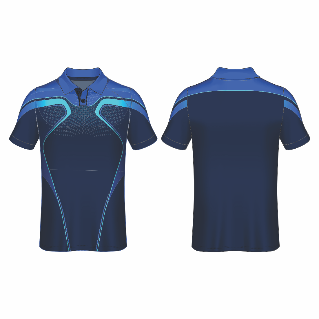 All Over Customized T-shirt polo collar sport jersey NP0000S532 - Next Print