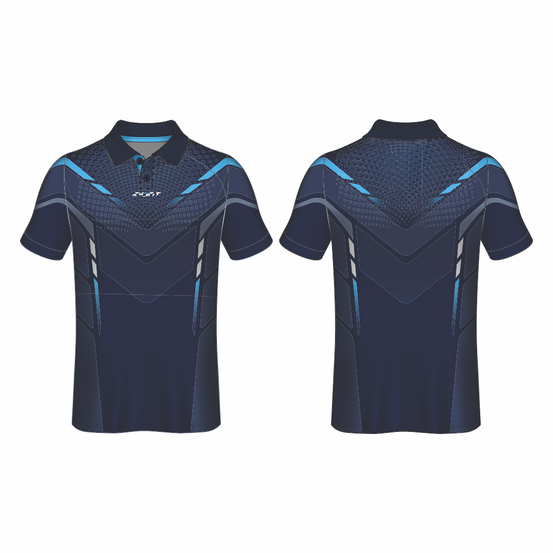 All Over Customized T-shirt polo collar sport jersey NP0000S536 - Next Print