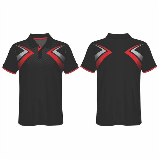 All Over Customized T-shirt polo collar sport jersey NP0000S537 - Next Print