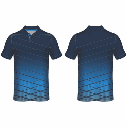 All Over Customized T-shirt polo collar sport jersey NP0000S540 - Next Print