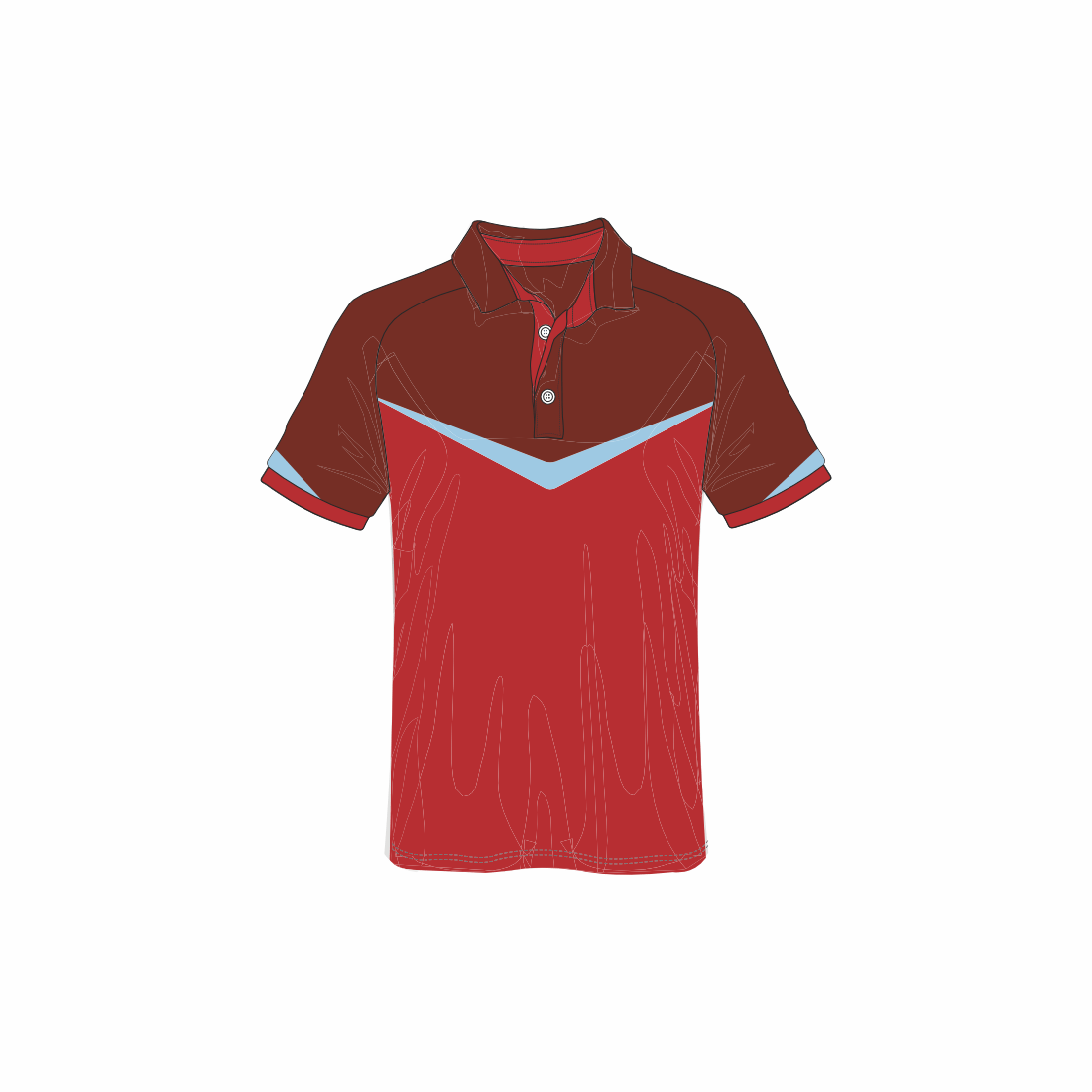 All Over Customized T-shirt polo collar sport jersey NP0000S544 - Next Print