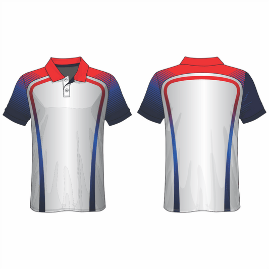 All Over Customized T-shirt polo collar sport jersey NP0000S547 - Next Print