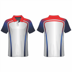 All Over Customized T-shirt polo collar sport jersey NP0000S547 - Next Print