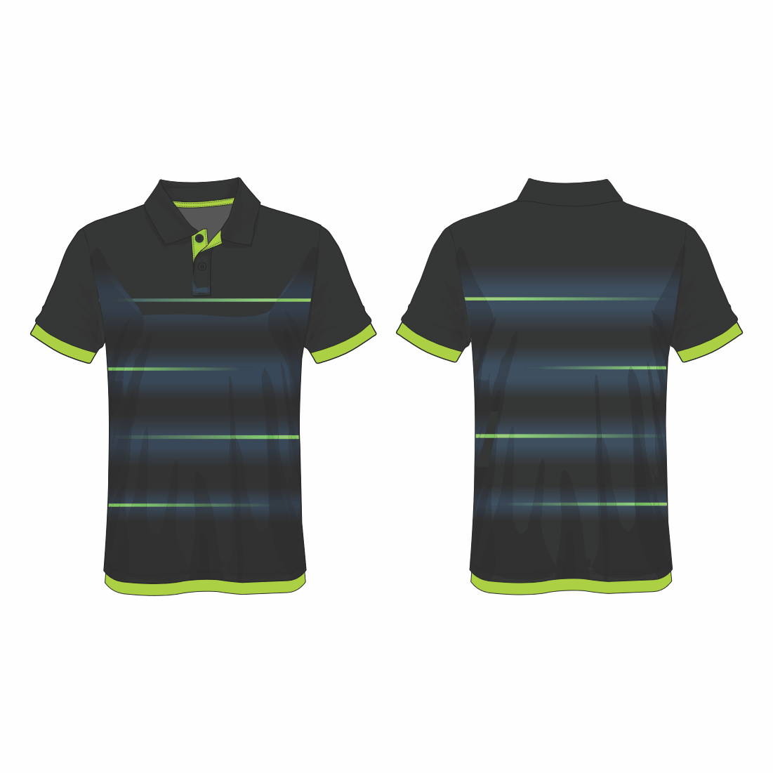 All Over Customized T-shirt polo collar sport jersey NP0000S548 - Next Print