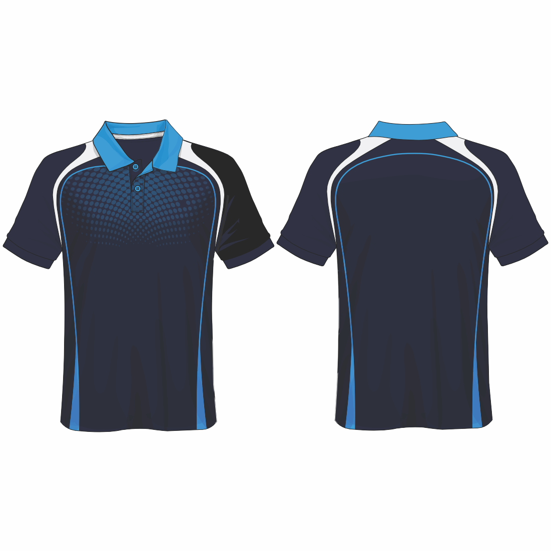 All Over Customized T-shirt polo collar sport jersey NP0000S553 - Next Print