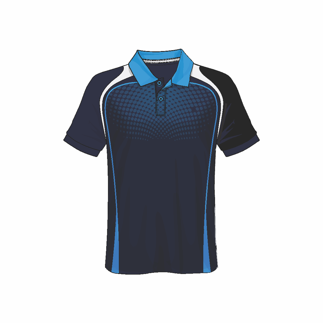 All Over Customized T-shirt polo collar sport jersey NP0000S553 - Next Print