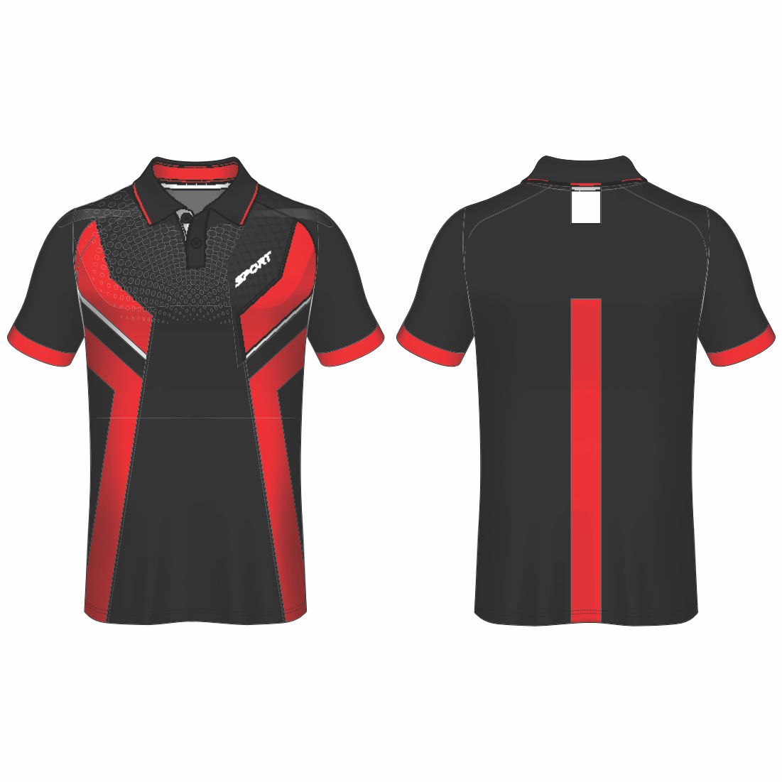All Over Customized T-shirt polo collar sport jersey NP0000S582 - Next Print