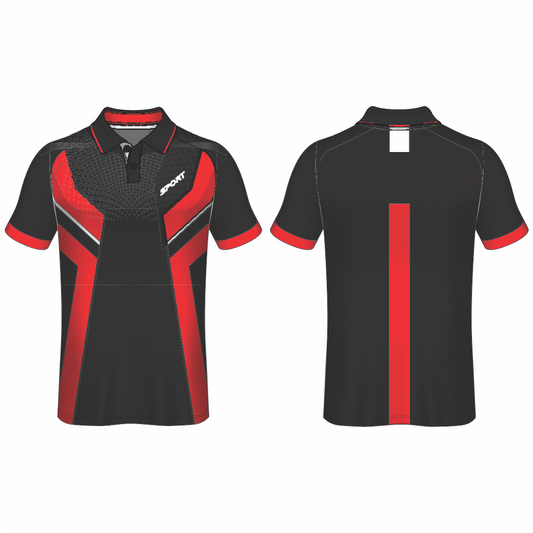 All Over Customized T-shirt polo collar sport jersey NP0000S582 - Next Print