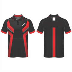 All Over Customized T-shirt polo collar sport jersey NP0000S582 - Next Print