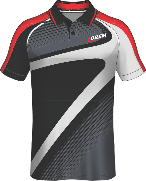 All Over Customized T-shirt polo collar sport jersey NP0000S586 - Next Print