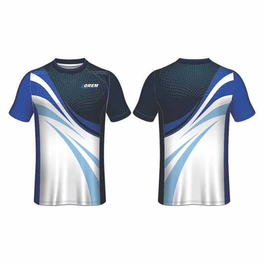 All Over Customized T-shirt polo collar sport jersey NP0000S587 - Next Print