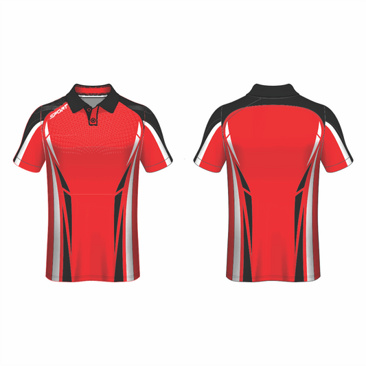 All Over Customized T-shirt polo collar sport jersey NP0000S588 - Next Print