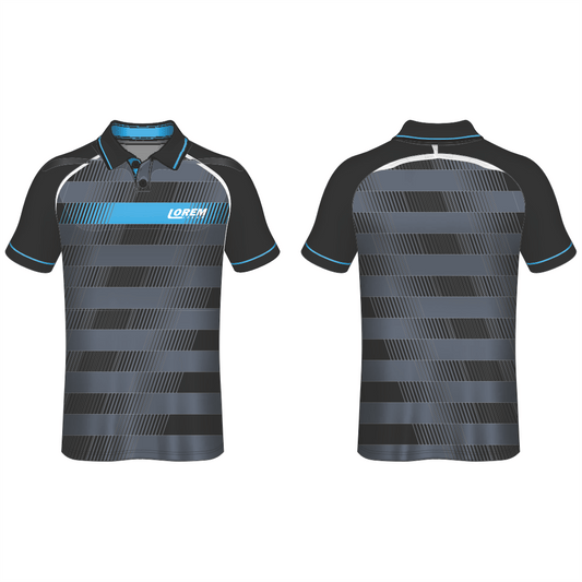 All Over Customized T-shirt polo collar sport jersey NP0000S596 - Next Print