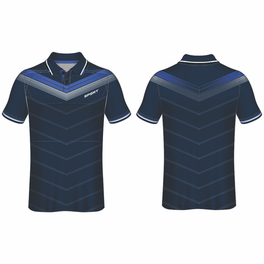 All Over Customized T-shirt polo collar sport jersey NP0000S611 - Next Print