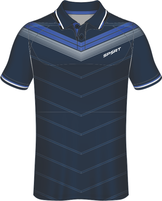 All Over Customized T-shirt polo collar sport jersey NP0000S611 - Next Print