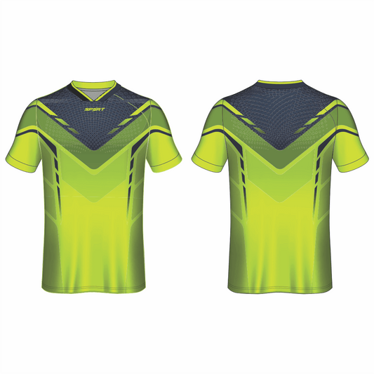 All Over Customized T-shirt V neck sport jersey NP0000S575 - Next Print