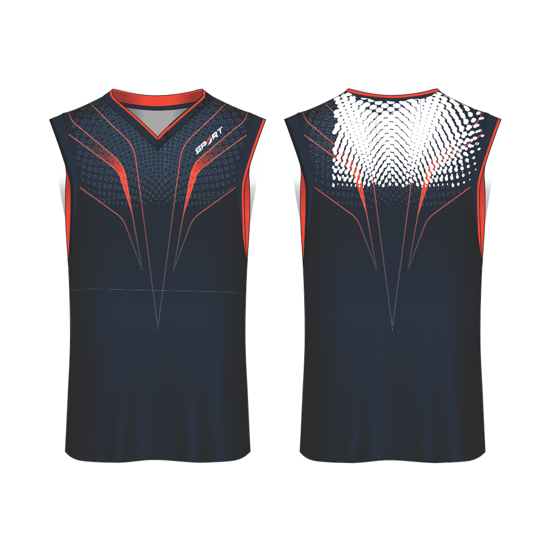 All Over Customized Tank top sport NP0000S626 - Next Print