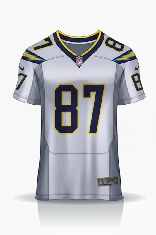 Next Print Football jersey T-shirt / Grey And Black/ Colour