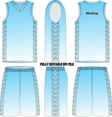 Next Print Basketball Uniform Jersey Shorts Mock ups