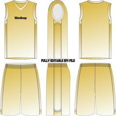 Next Print Basketball Uniform Jersey Shorts Mock ups