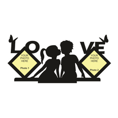 BEST COUPLE LOVE STAND FRAME - Next Print