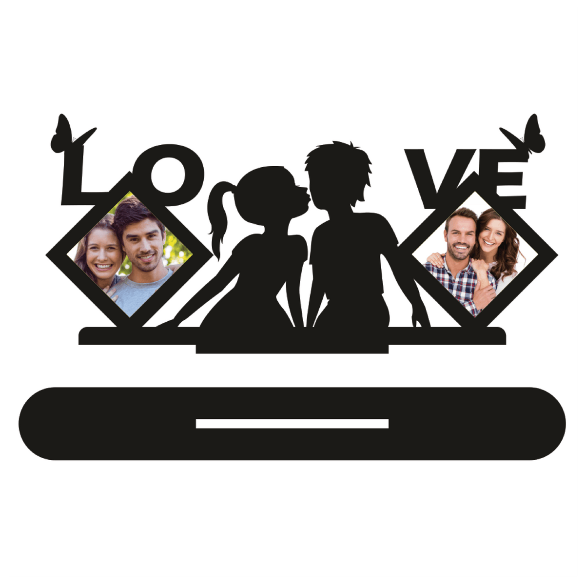 BEST COUPLE LOVE STAND FRAME - Next Print