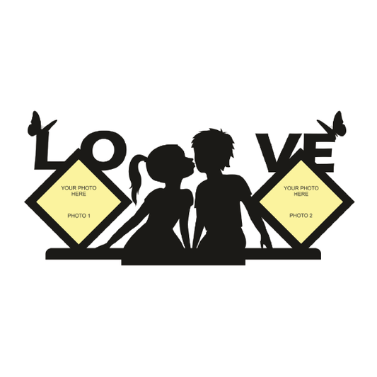 BEST COUPLE LOVE STAND FRAME - Next Print