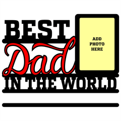 Best Dad In The World With Your Name - Next Print