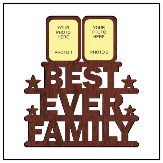 Best Ever Family Wall Frame - Next Print