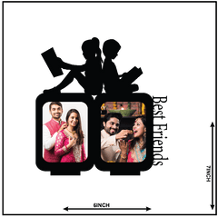 BEST FRIENDS DOUBLE IMAGE STAND FRAME - Next Print